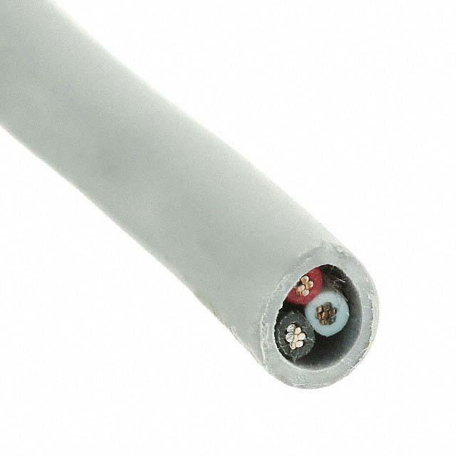 Produktfoto 1 von Alpha Wire Alpha Essentials Datenkabel 0,56 mm² Ø 5.11mm Kupfer verzinnt Schirmung LSZH isoliert Mehrleiter Grau