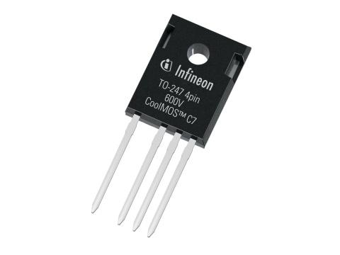 Produktfoto 1 von Infineon CoolMOS™ C7 IPZ60R040C7XKSA1 N-Kanal, THT MOSFET 600 V / 50 A, 4-Pin TO-247-4