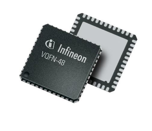 Produktfoto 1 von Infineon Mikrocontroller Cortex ARM Cortex M0 SMD VQFN 48-Pin