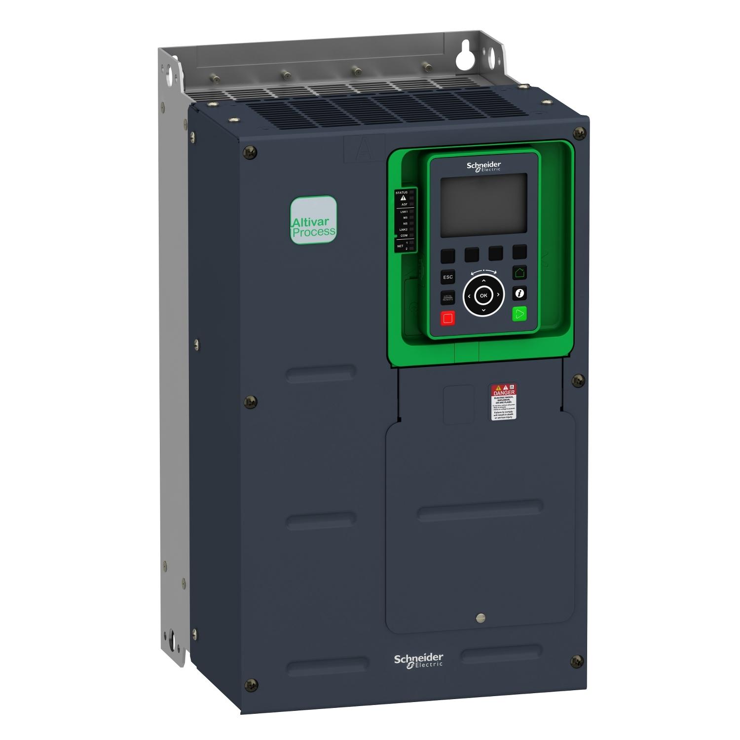 Produktfoto 1 von Schneider Electric ATV930, 3-Phasen Drehzahlgeregelter Antrieb 22 kW, 690 V / 26 A