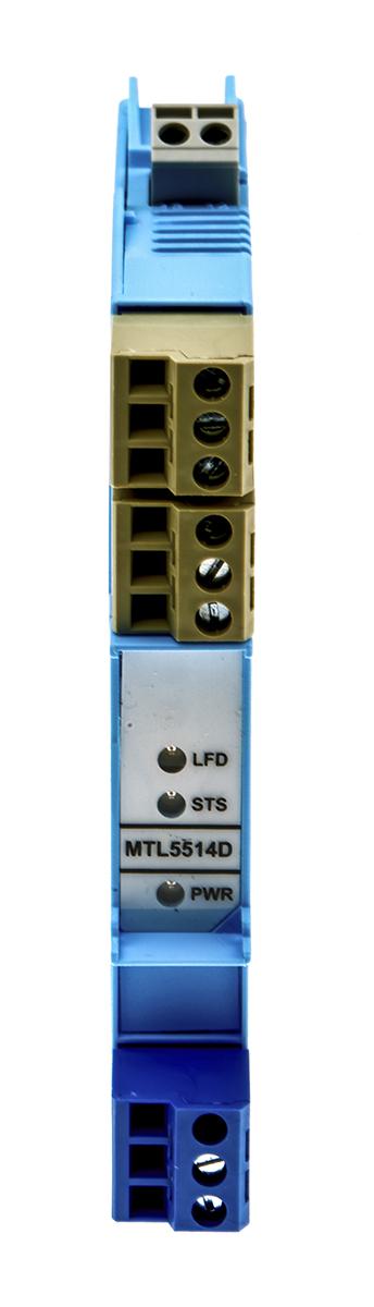 Produktfoto 1 von Eaton MTL Signalwandler, Schalter-/Näherungsdetektor 40 V dc, 230V ac, Spannung 7 → 9V dc EIN / Relais 1,2