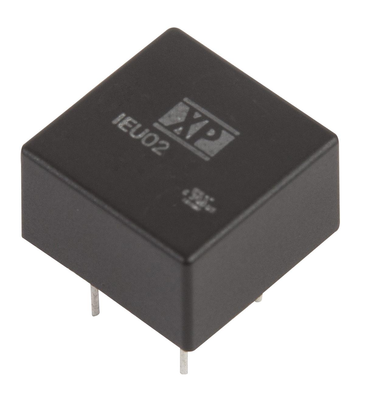 XP Power IEU02 DC/DC-Wandler 2W 5 V dc IN, ±12V dc OUT / ±83mA 1.5kV dc isoliert