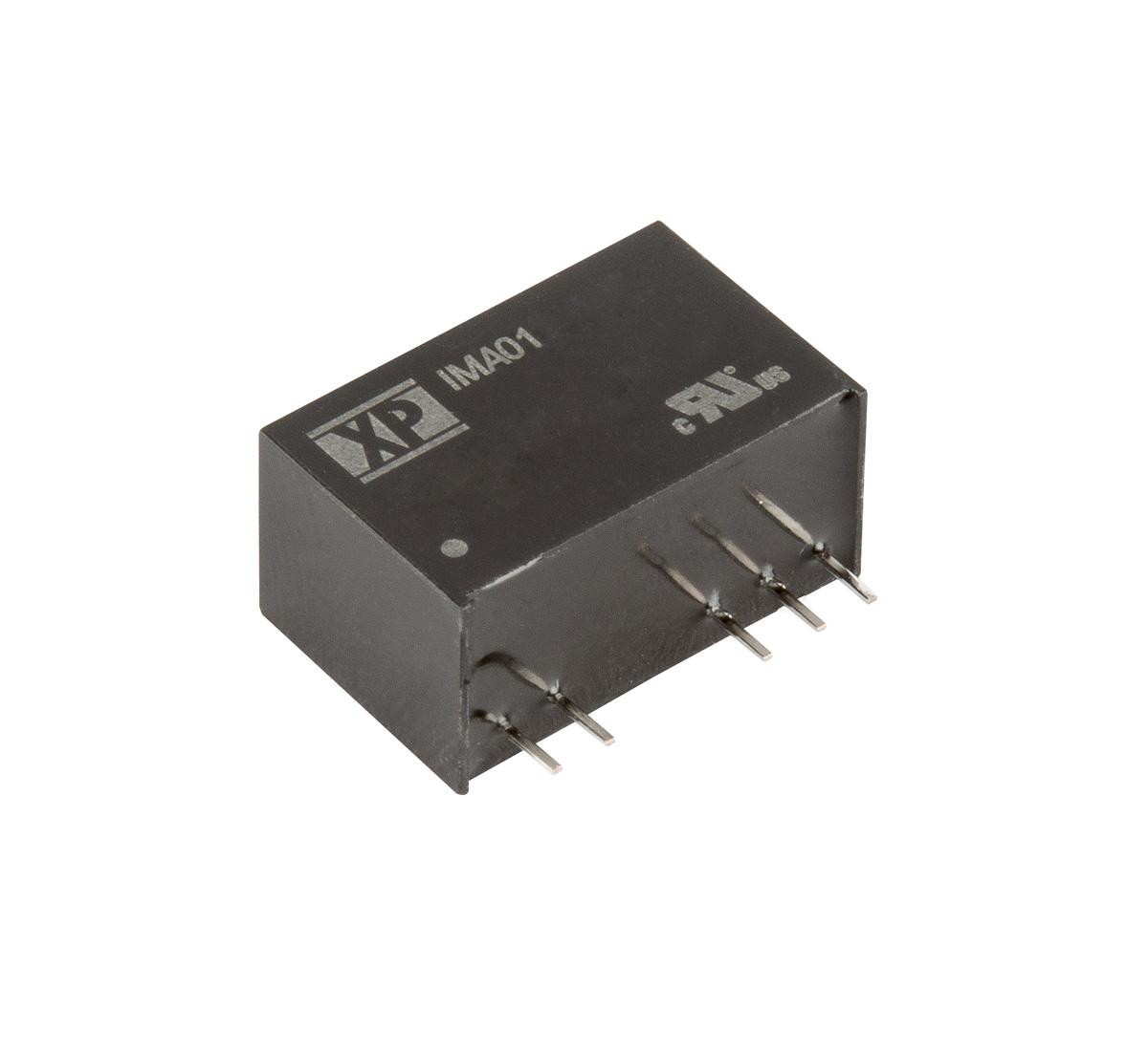 XP Power IMA01 DC/DC-Wandler 1W 24 V dc IN, 12V dc OUT / 83.3mA 4kV ac isoliert