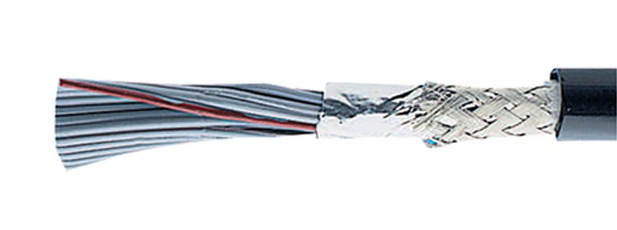 Alpha Wire Flachbandkabel Rund, 25-adrig, Raster 1.27mm Nicht abgeschlossen 30,48 mm