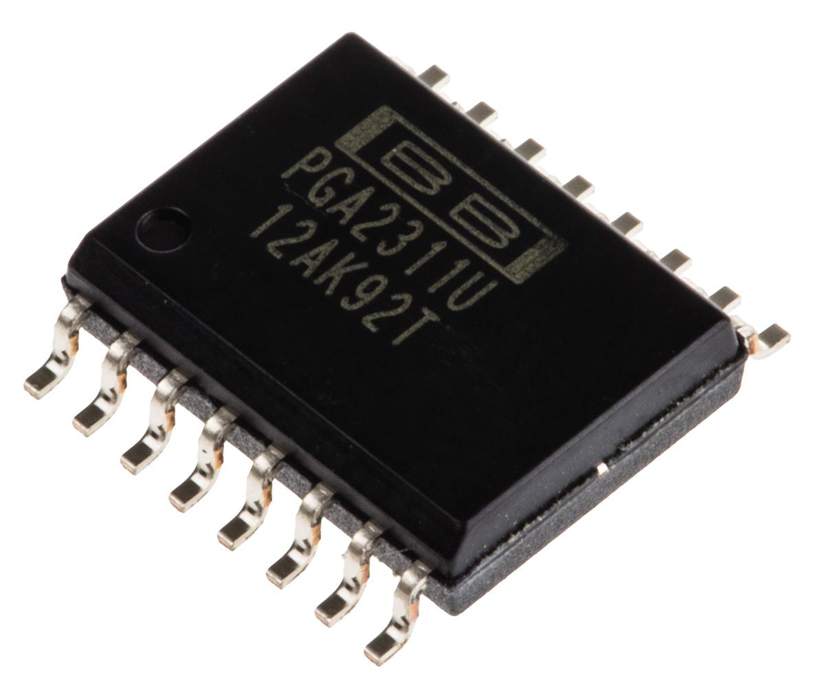 Produktfoto 1 von Texas Instruments Audio Verstärker Audio-Lautstärkeregelung SOIC 16-Pin +85 °C