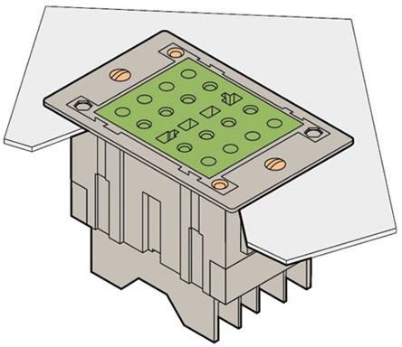 TE Connectivity Netz-Testblock 0.34 → 10mm² 400 V