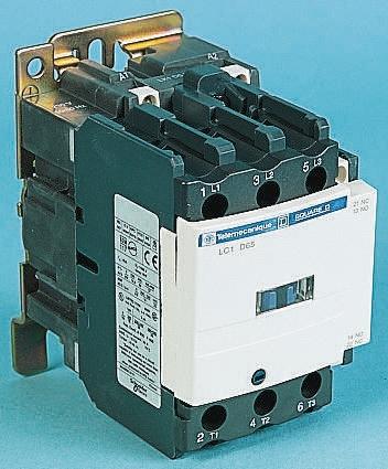 Produktfoto 1 von Schneider Electric TeSys D LC1D Leistungsschütz / 48 V dc Spule, 3 -polig 3 Schließer, 690 Vac/dc / 32 A