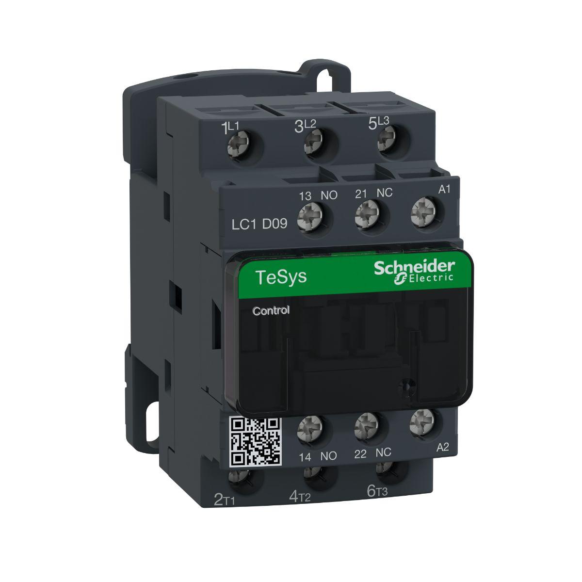 Schneider Electric TeSys D LC1D Leistungsschütz / 36 V ac Spule, 3 -polig 3 Schließer, 690 Vac/dc / 9 A