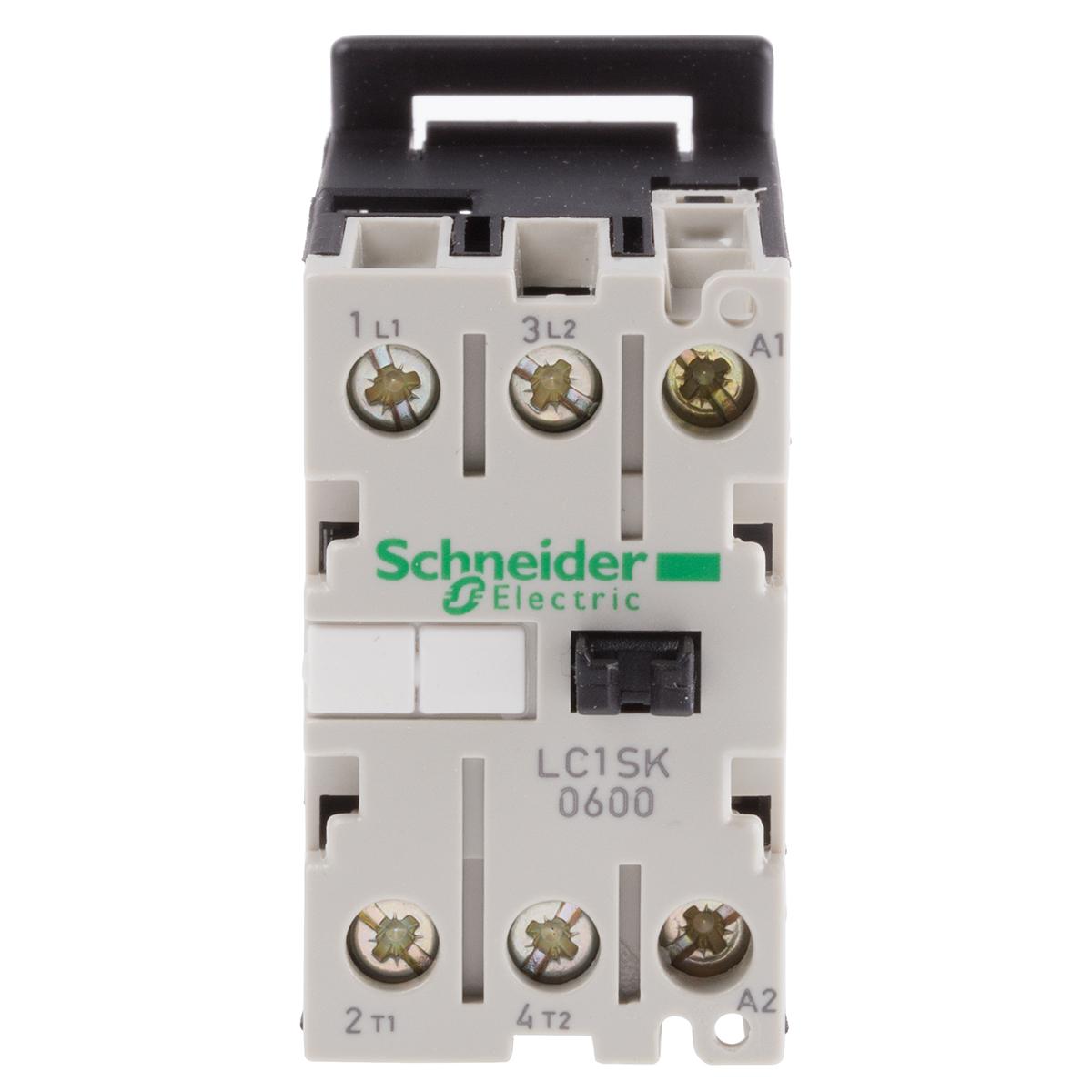 Produktfoto 1 von Schneider Electric TeSys SK LC1S Leistungsschütz / 48 V ac Spule, 2 -polig 2 Schließer, 690 V ac / 6 A