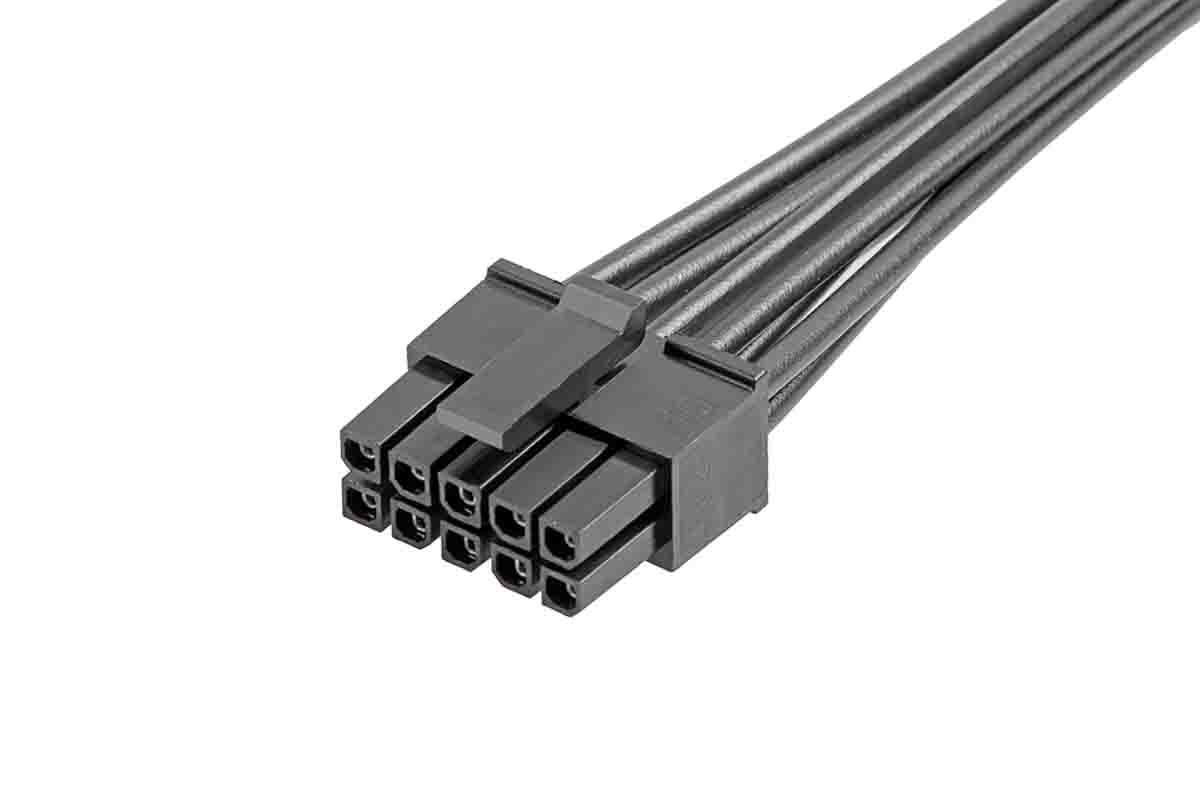 Produktfoto 1 von Molex Micro-Fit 3.0 Platinenstecker-Kabel 214756 Micro-Fit 3.0 / offenes Ende Buchse Raster 3mm, 150mm