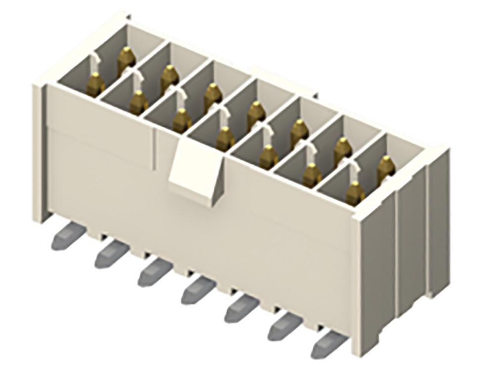 Produktfoto 1 von Samtec IPL1 Leiterplatten-Stiftleiste Gerade, 6-polig / 2-reihig, Raster 2.54mm, Kabel-Platine, Lötanschluss-Anschluss,