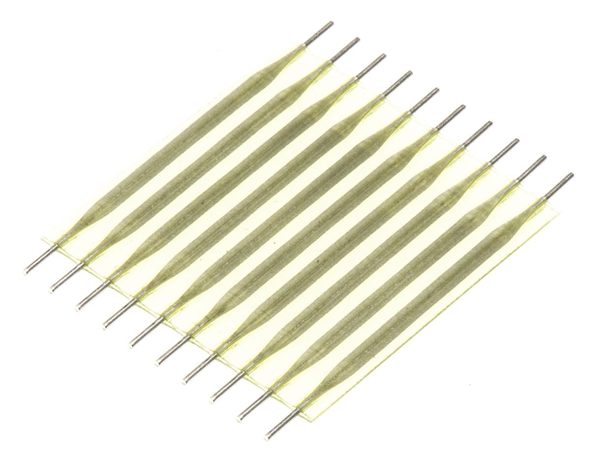 TE Connectivity FLEXSTRIP Flachbandkabel FFC, 10-adrig, Raster 2.54mm Nicht abgeschlossen