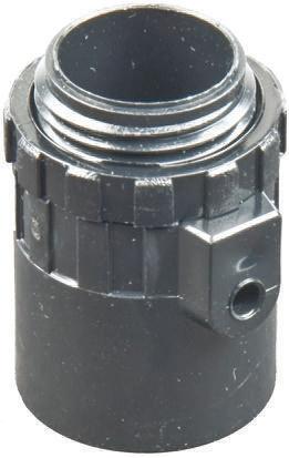 Produktfoto 1 von Schneider Electric PMA PVC Kabelrohr Befestigung Adapter 25mm Schwarz