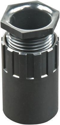 Schneider Electric PFA PVC Kabelrohr Befestigung Adapter 25mm Schwarz