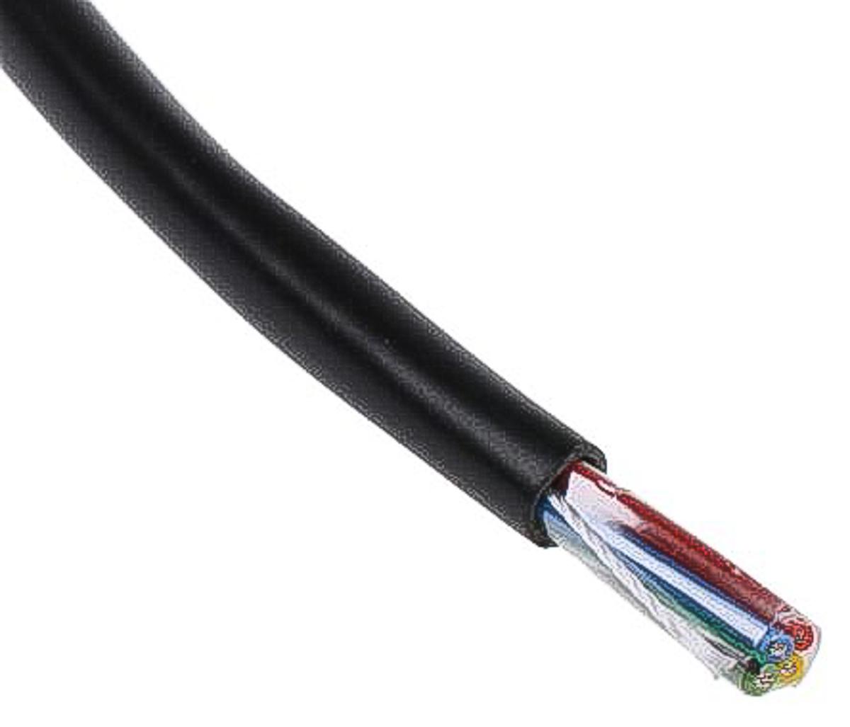 Produktfoto 1 von Alpha Wire Xtra-Guard 2 Steuerkabel, 4-adrig x 0,56 mm² Schwarz, 30m, 20 AWG ungeschirmt