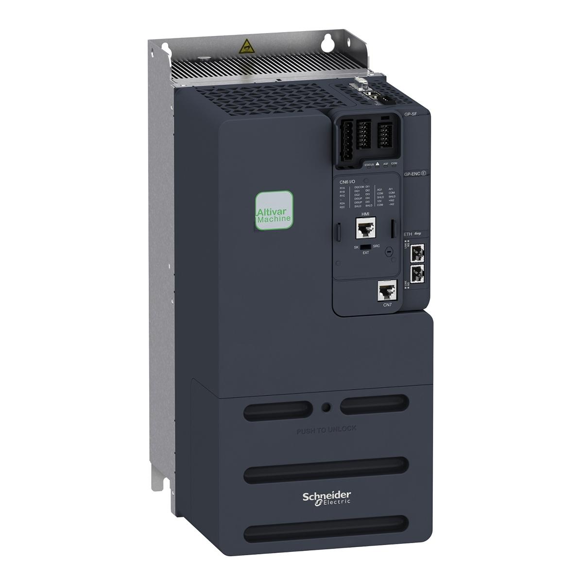 Schneider Electric ATV340, 3-Phasen Frequenzumrichter 22 kW, 380 → 480 V ac / 34,9 A, 43,3 A, 48,6 A, 50,5 A,