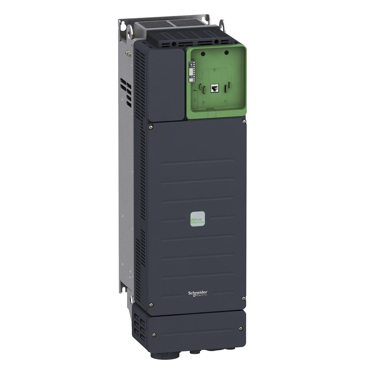 Produktfoto 1 von Schneider Electric ATV340, 3-Phasen Frequenzumrichter 30 KW, 380 → 480 V ac / 48,3 A, 54,8 A, 57,3 A, 66,2 A.