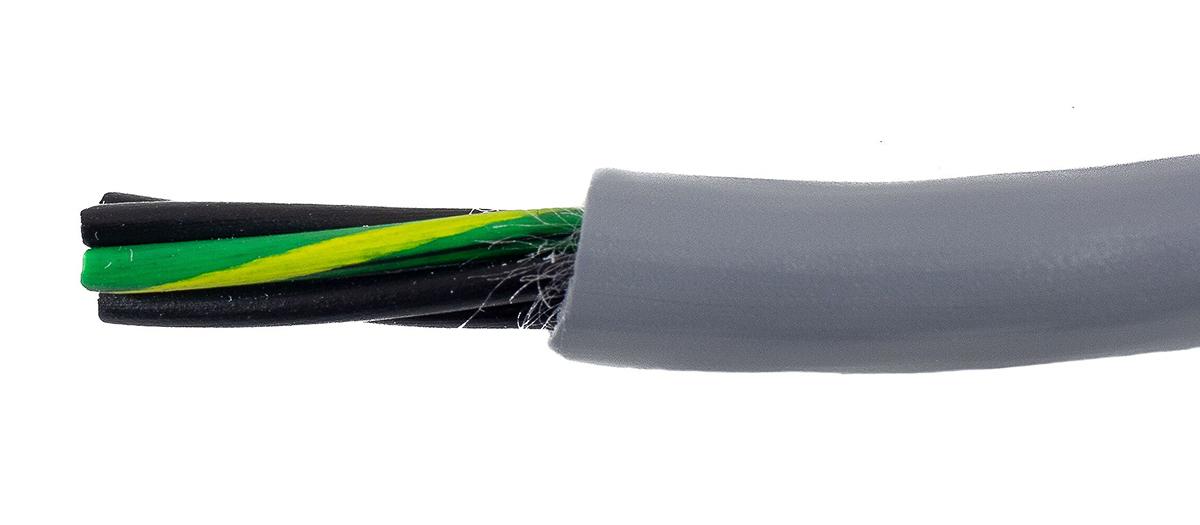 Produktfoto 1 von Alpha Wire EcoFlex PUR ECO Steuerkabel, 5-adrig x 0,5 mm² Grau, 30m, 20 AWG ungeschirmt