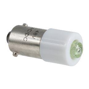 Produktfoto 1 von Schneider Electric LED LED-Reflektorlampe Rot, 48 V ac/dc, Sockel BA9