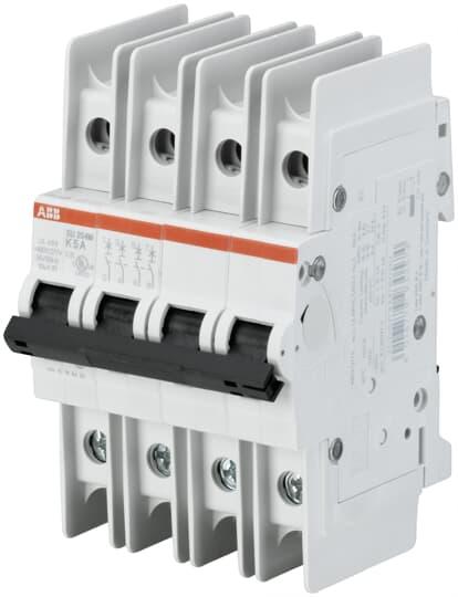 ABB SU200M Leitungsschutzschalter Typ K, 4-polig 2A System Pro M Compact DIN-Schienen-Montage