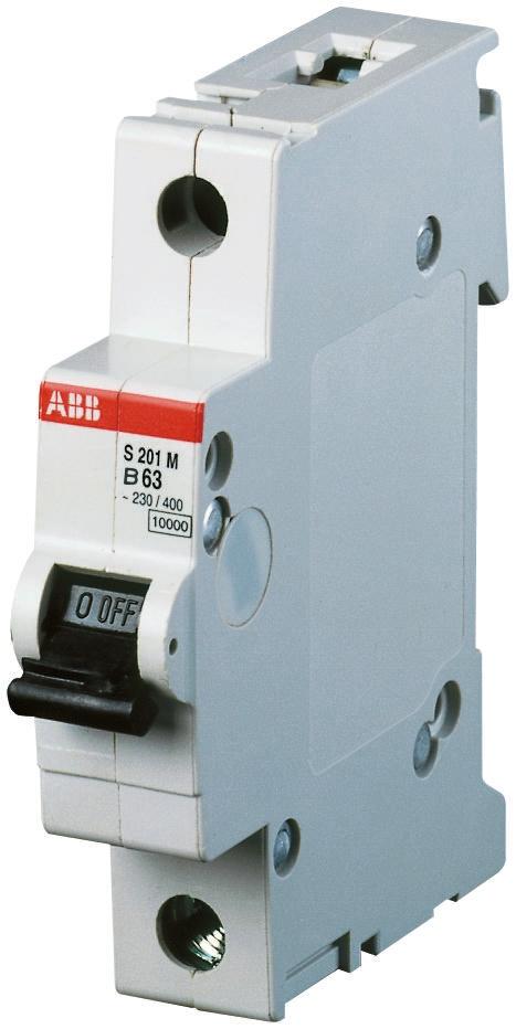 ABB S200M MCB Leitungsschutzschalter Typ B, 1-polig 50A 253V, Abschaltvermögen 10 kA System Pro M Compact