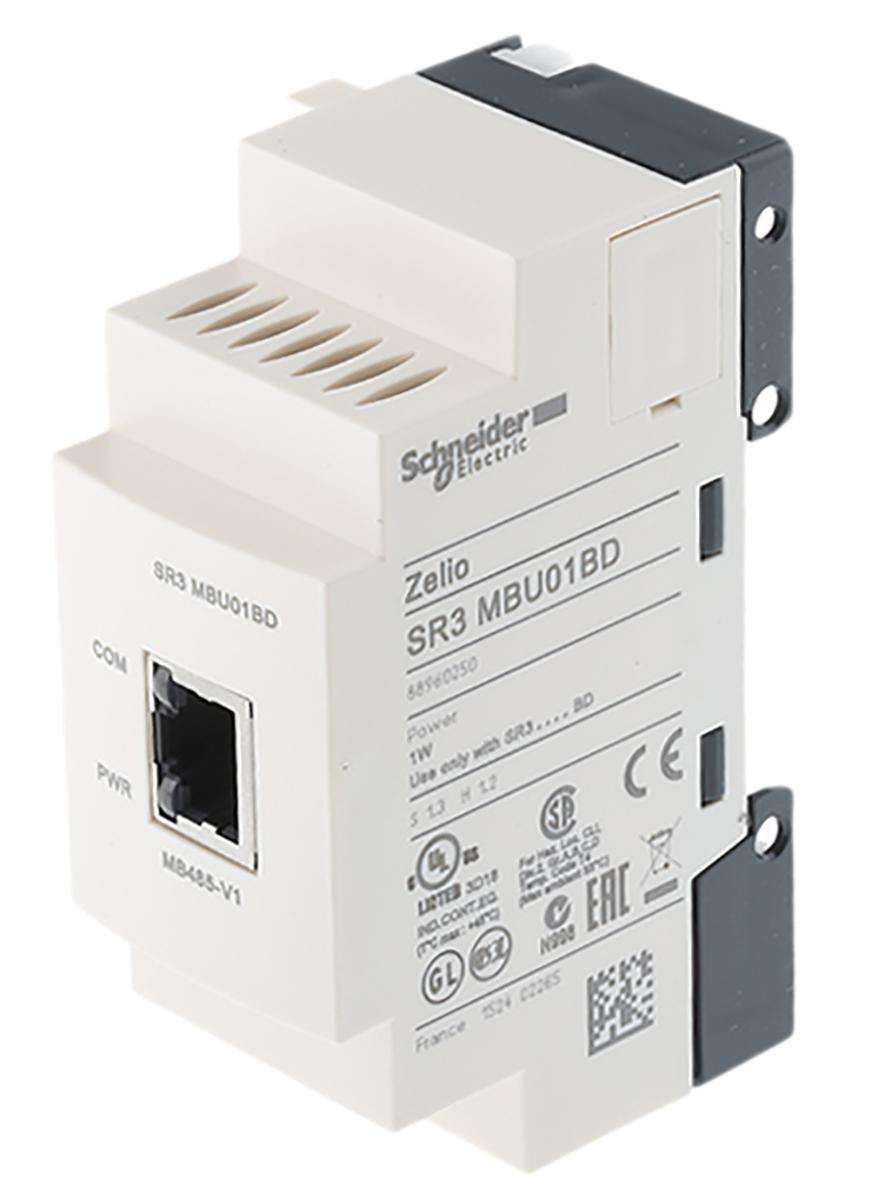 Produktfoto 1 von Schneider Electric SR3 SPS-E/A Modul, 4 x / 4 x Relais OUT, 107,6 x 35,5 x 59,5 mm