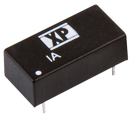 Produktfoto 1 von XP Power IA DC/DC-Wandler 1W 5 V dc IN, ±5V dc OUT / ±100mA 1kV dc isoliert