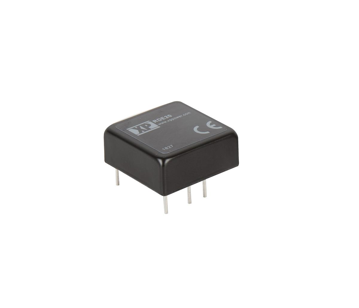 Produktfoto 1 von XP Power RDE20 DC/DC-Wandler 20W 72→ 110 Vdc IN, 3.3V dc OUT / 4.5A 3kV dc isoliert