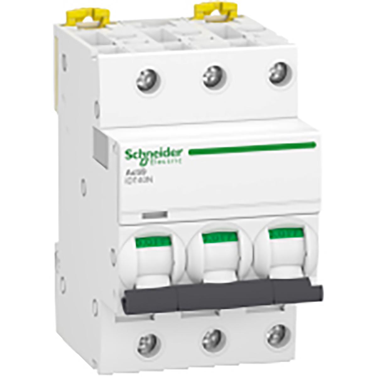 Schneider Electric Acti9 iDT40N MCB Leitungsschutzschalter Typ D, 3-polig 16A, Abschaltvermögen 10 kA Acti 9