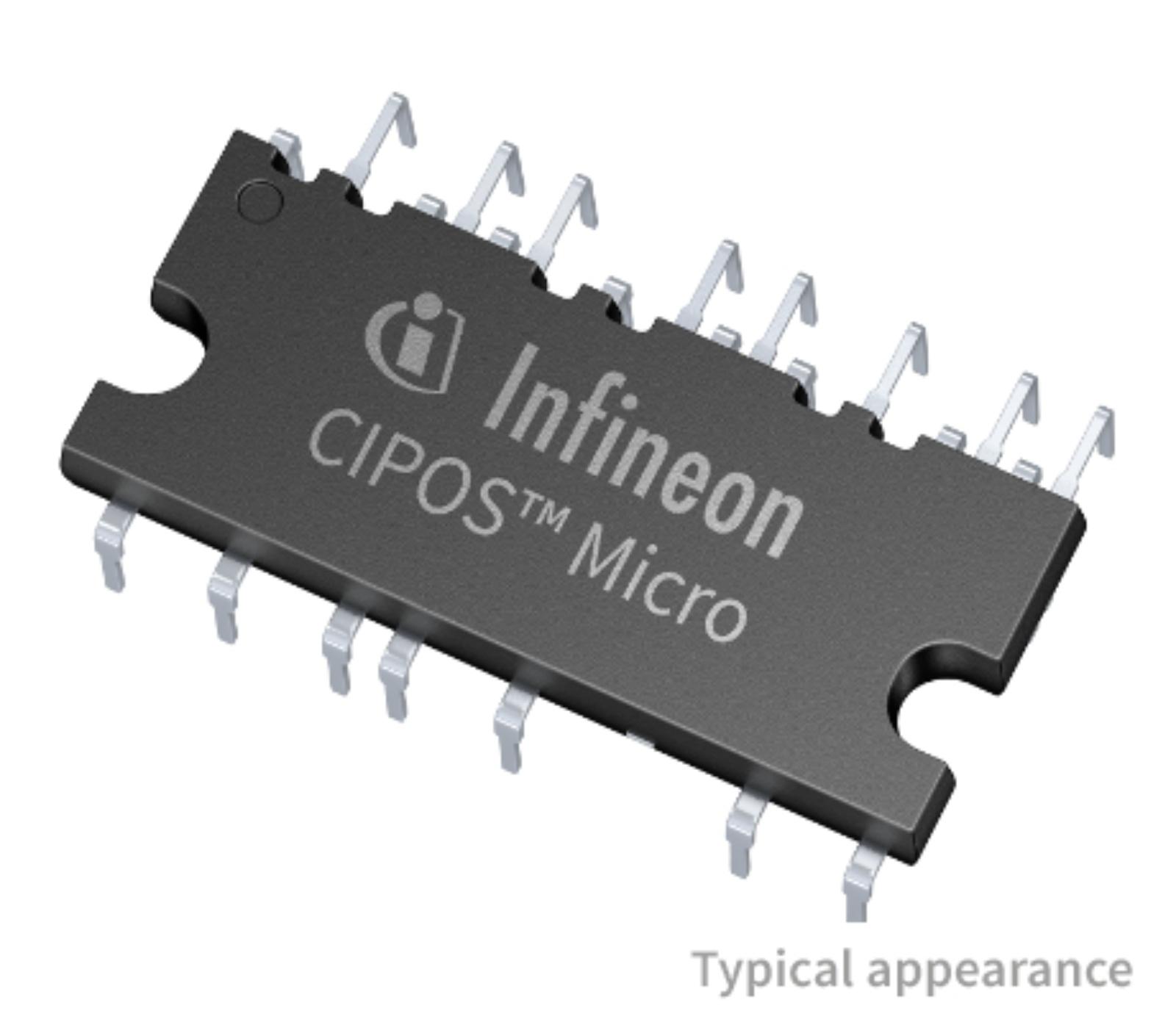 Infineon Intelligentes Leistungsmodull 3-phasig IM241S6T2JAKMA1, 0.5A, 2A, 600 V, Wechselstrom-Motor, Halbbrücke