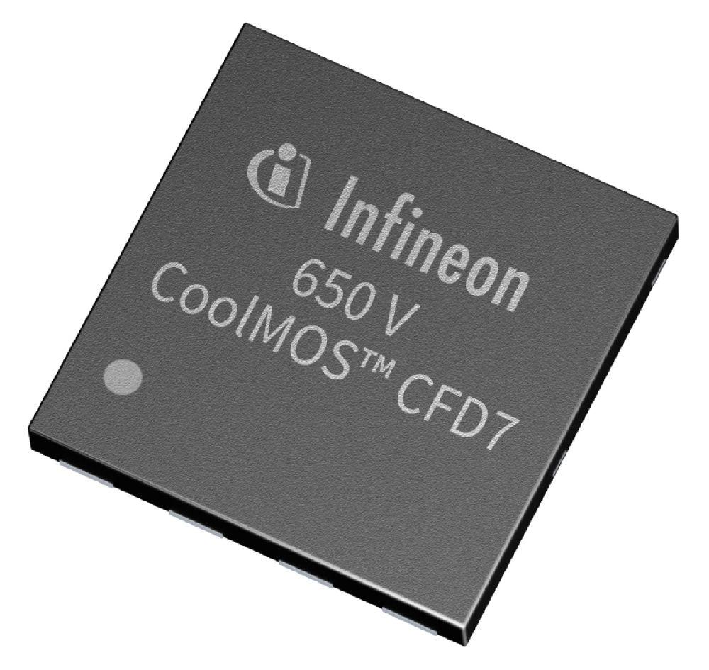 Produktfoto 1 von Infineon IPL65R130CFD7AUMA1 N-Kanal, SMD MOSFET 650 V / 21 A, 5-Pin ThinPAK 8 x 8