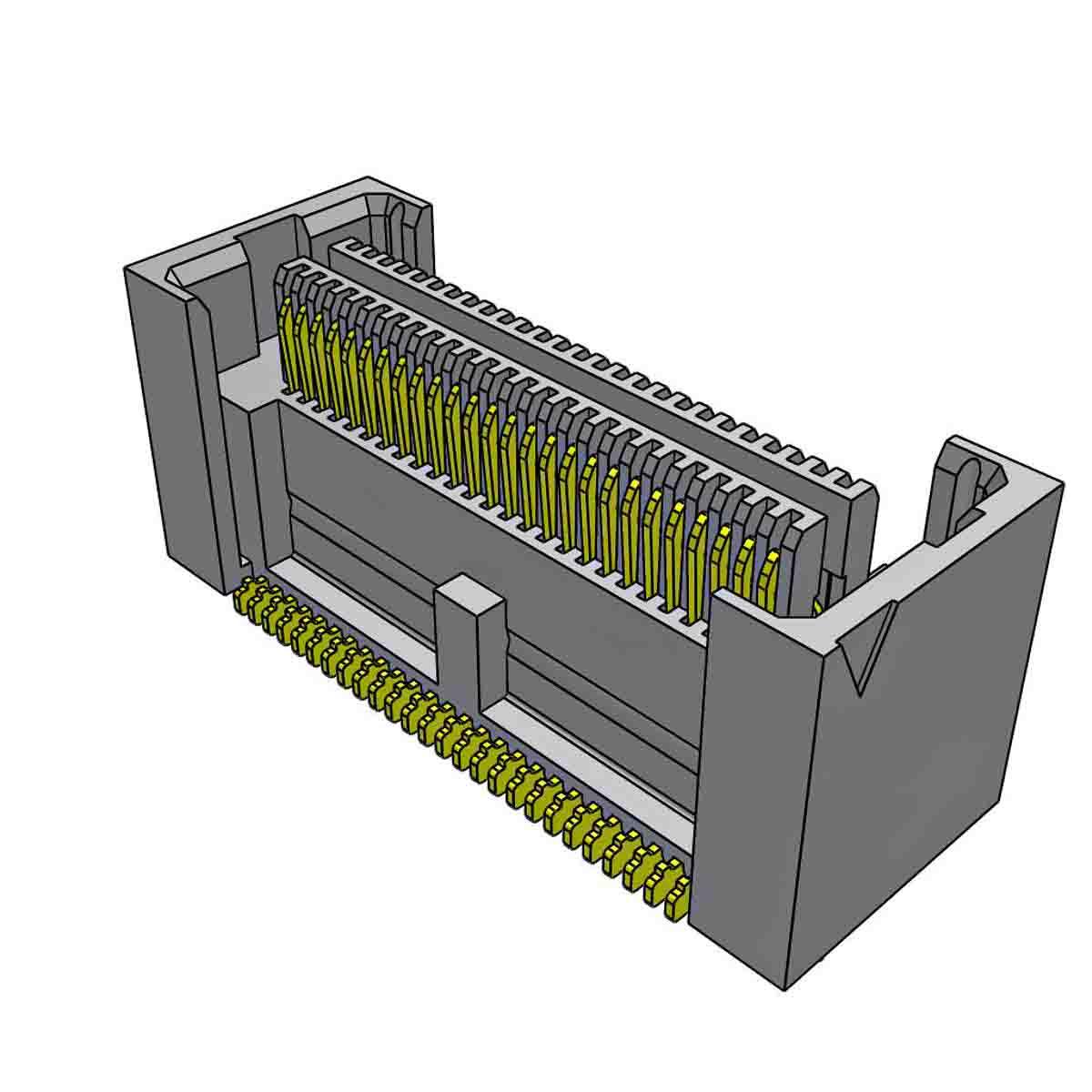 Produktfoto 1 von Samtec ASP Leiterplatten-Stiftleiste Gerade, 52-polig / 2-reihig, Raster 0.64mm, Ummantelt