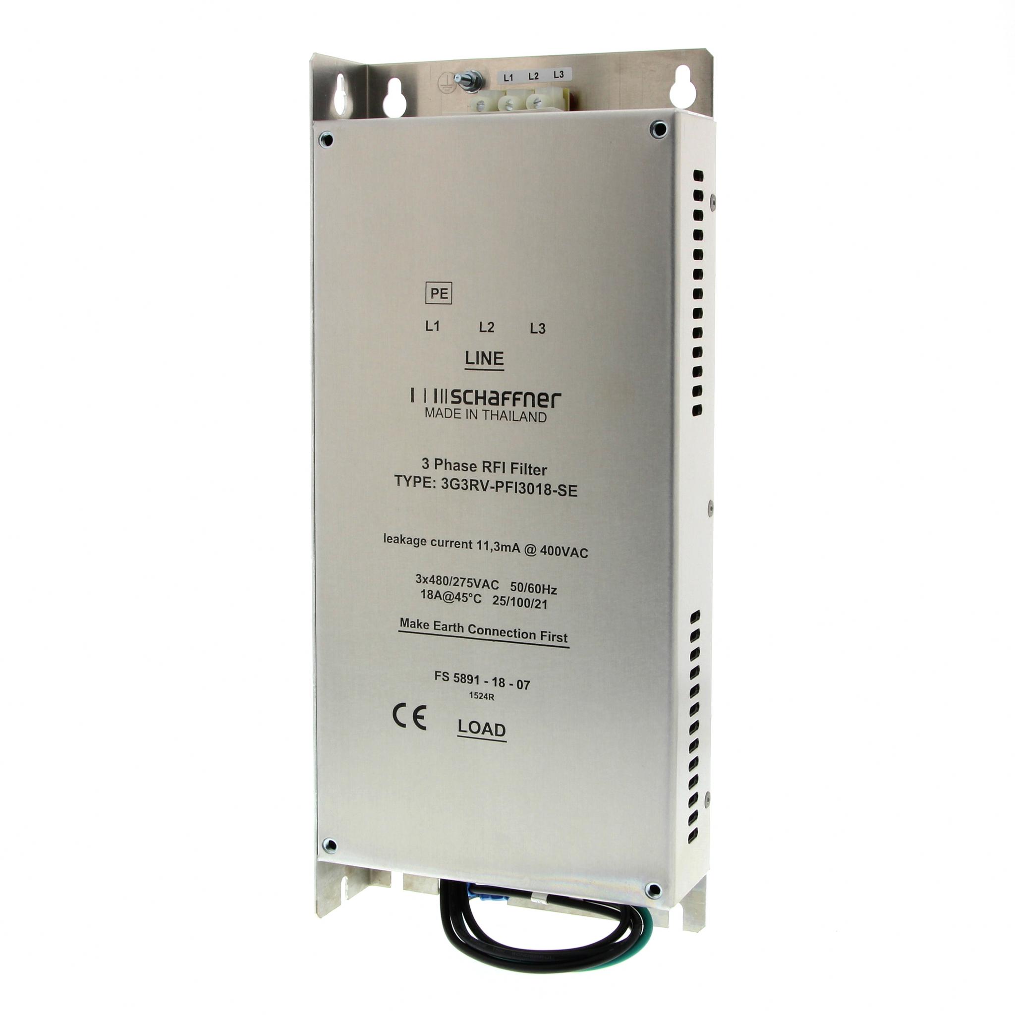 Produktfoto 1 von Omron 3G3RV-PFI, 3-Phasen Frequenzumrichter 11 kW, 415 V ac / 35 A für CIMR-G7C