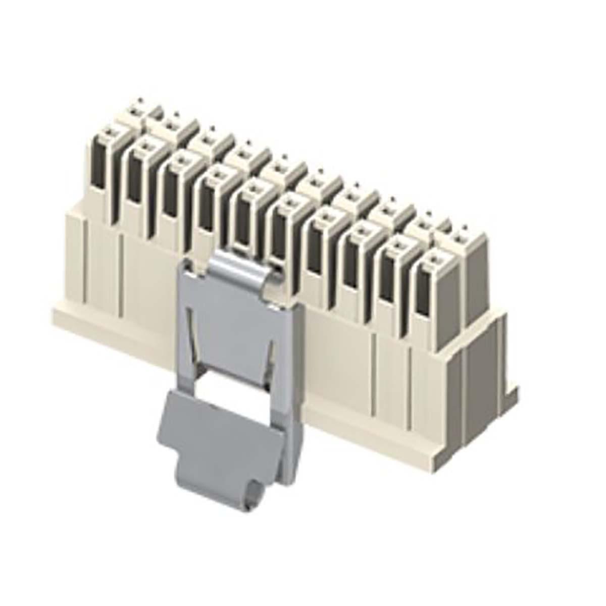 Produktfoto 1 von Samtec IPD1-04-S-K-M Steckverbindergehäuse Buchse 2.54mm, 4-polig / 1-reihig Vertikal