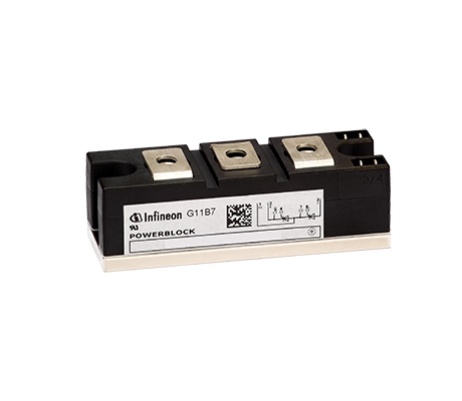 Produktfoto 1 von Infineon Diode Thyristormodul 162A BG-PB34AT-1 1600V 4400A 260A