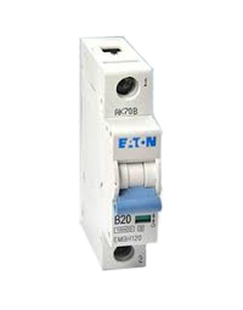 Produktfoto 1 von Eaton Eaton Moeller MCB Leitungsschutzschalter Typ B, 1-polig 40A 230V, Abschaltvermögen 10 kA MEMShield