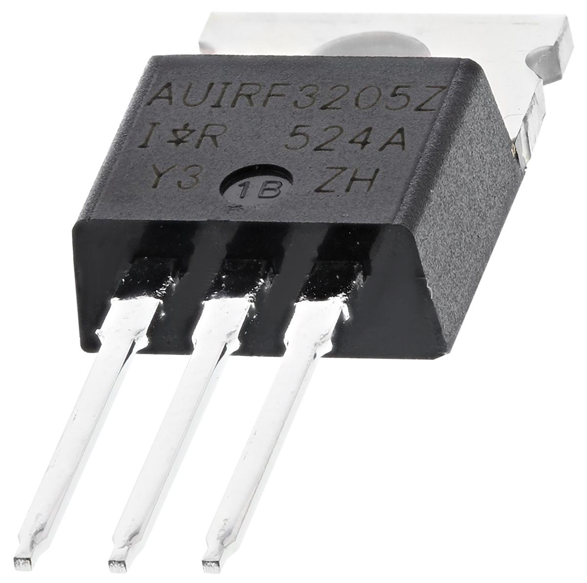 Produktfoto 1 von Infineon HEXFET AUIRF3205Z N-Kanal, THT MOSFET 55 V / 110 A 170 W, 3-Pin TO-220AB