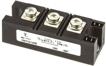 Produktfoto 1 von Vishay SMD Diode , 1200V / 205A, 3-Pin New INT-A-PAK