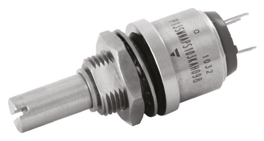 Vishay P13SM, Tafelmontage  Dreh Potentiometer 4.7kΩ ±20% / 1.5W , Schaft-Ø 6 mm