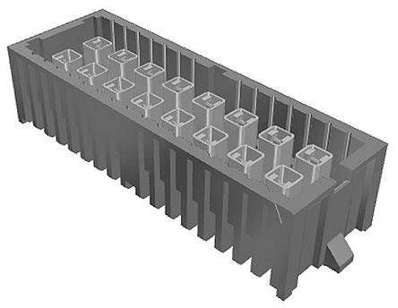 Produktfoto 1 von Samtec IP5 Leiterplatten-Stiftleiste Gerade, 16-polig / 2-reihig, Raster 4.0mm, Platine-Platine,