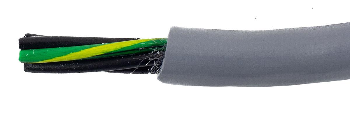 Produktfoto 1 von Alpha Wire EcoFlex PUR ECO Steuerkabel, 5-adrig x 0,15 mm² Grau, 30m, 26 AWG ungeschirmt