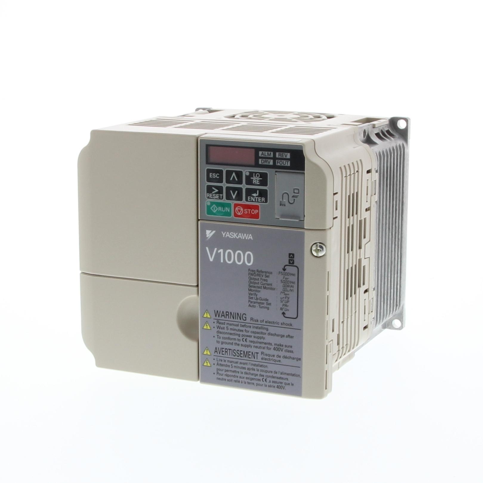 Produktfoto 1 von Omron Q2V series, 3-Phasen Frequenzumrichter 4 kW, 230 V ac / 17.5 A 400Hz