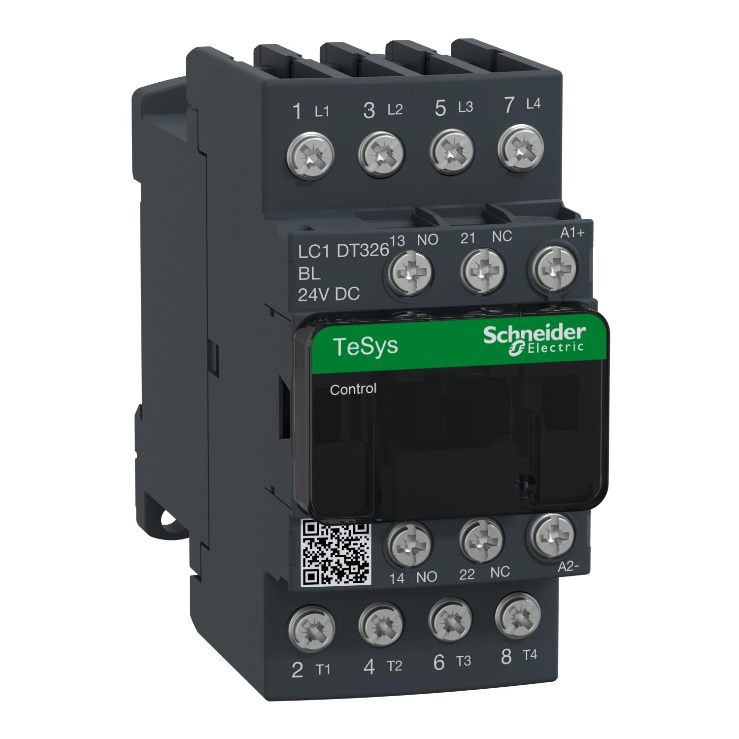 Produktfoto 1 von Schneider Electric TeSys D LC1D Leistungsschütz, 4 -polig 4 Schließer / 32 A