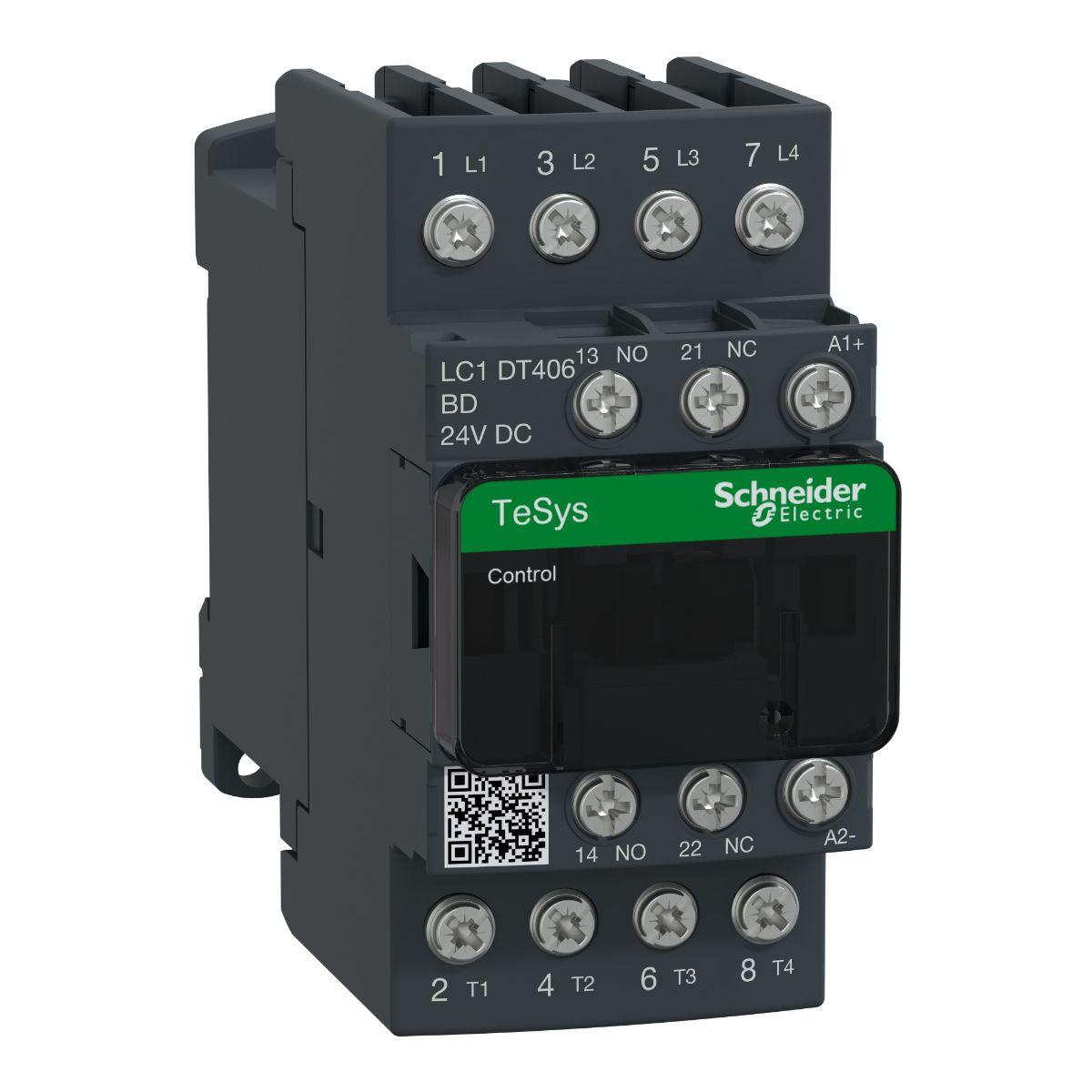 Produktfoto 1 von Schneider Electric TeSys D LC1D Leistungsschütz, 4 -polig 4 Schließer / 40 A