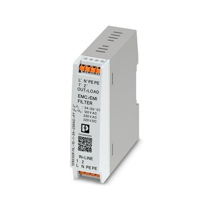 Phoenix Contact EMV-Filter, 230 V ac, 3A, DIN-Schiene, 1-phasig