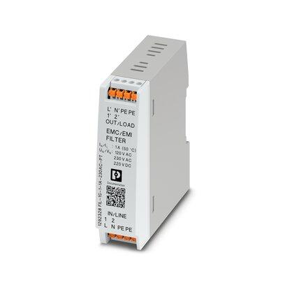 Produktfoto 1 von Phoenix Contact EMV-Filter, 230 V ac, 1A, DIN-Schiene, 1-phasig