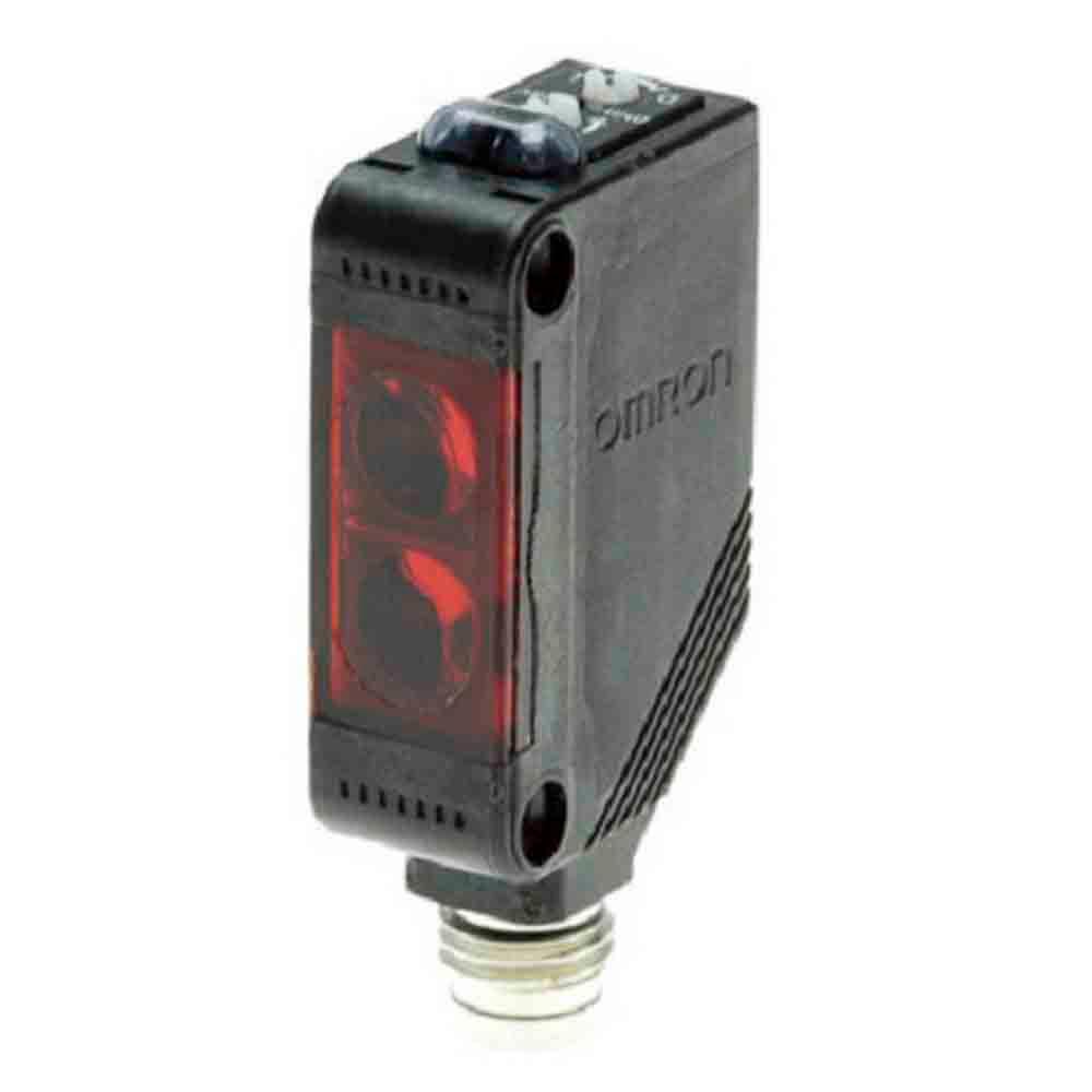 Produktfoto 1 von Omron E3Z Kubisch Optischer Sensor, Diffus, Bereich 60 mm → 120 mm, NPN Ausgang, M8-Steckverbinder