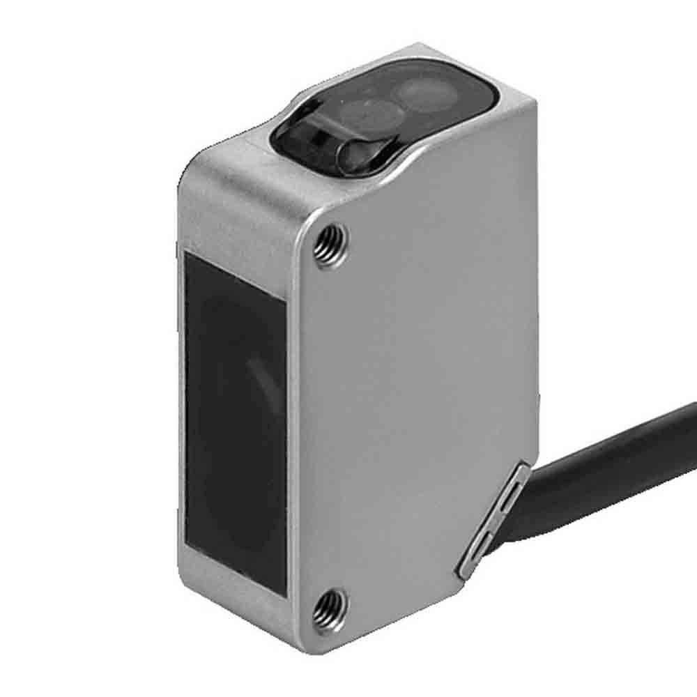 Produktfoto 1 von Omron E3ZM-B Kubisch Optischer Sensor, Hintergrundunterdrückung, Bereich 10 mm → 100 mm, PNP Ausgang,