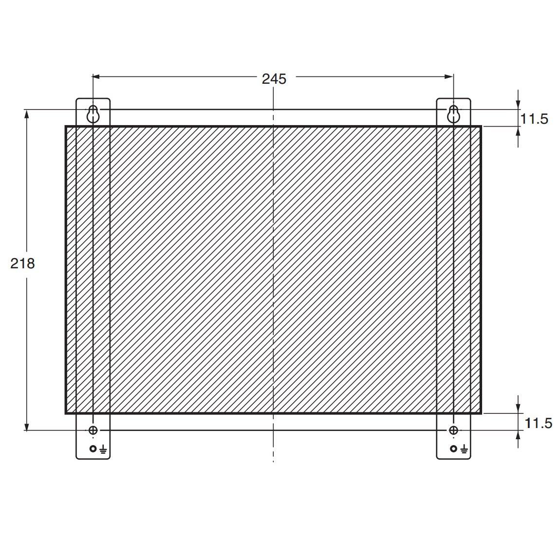 Produktfoto 1 von Omron Wandhalterung für Box-PC