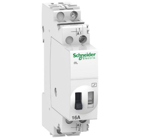 Produktfoto 1 von Schneider Electric ITL , für DIN-Schienen 16A 12 V ac, 6V dc Spule